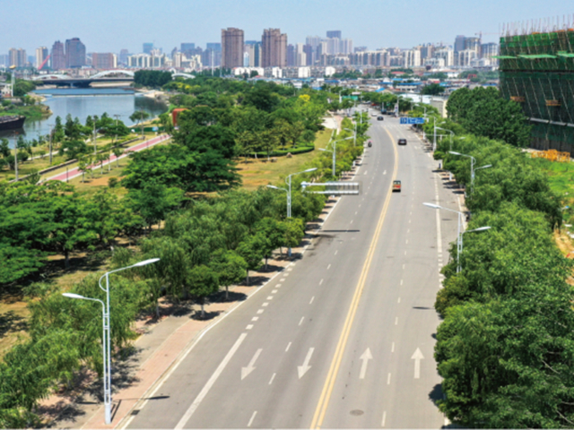 合肥市瑤海區(qū)濱河路道排工程榮獲安徽省建設(shè)工程“黃山杯”獎
